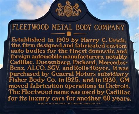 fleetwood metal box company|Fleetwood, Fleetwood Body, Fleetwood Metal Body .